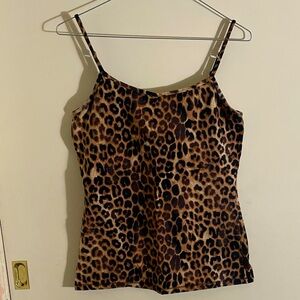Express Leopard Print Bra Cami
